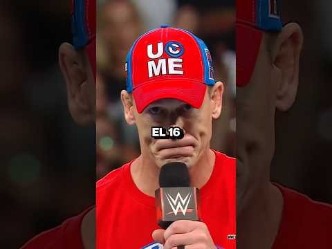 La PRIMERA VEZ que se ESCUCHO My time is now #wwe #wrestling #johncena #wwesmackdown #wrestlemania