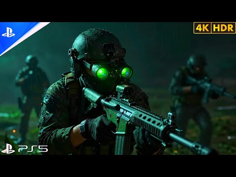 Going Dark 😱 | Night Stealth Mission Goes Wrong | COD Modern Warfare Ultra Realistic Gameplay 4K60