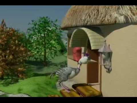 Jan Brzechwa - Zuraw i czapla 3D.flv