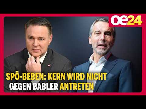 SPÖ-Beben: Kern wird nicht gegen Babler antreten
