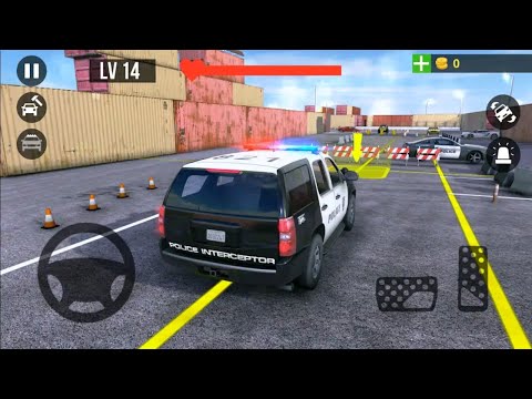 Police Car Parking Real Car - Real Car Cop Simulator - Learn To Drive