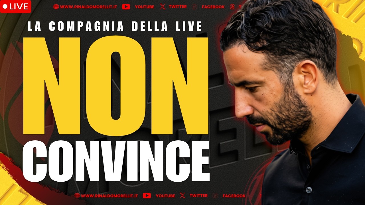 MILAN, così NON BASTA! Amorim e i problemi dopo il Sassuolo | La Compagnia della Live