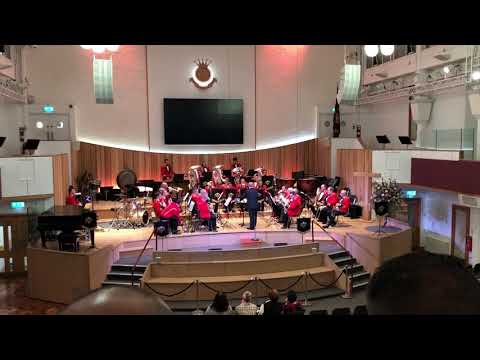 Foden’s Band playing Eric Whitacre’s Glow