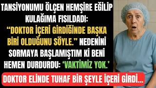 Hemşire Dedi Ki “Doktor İçeri Girince Başka Biri Gibi Davran!” Ona Güvenip Kurtu