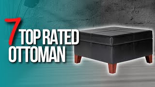 📌 7 Best Ottomans with Storage | Buyer's Guide