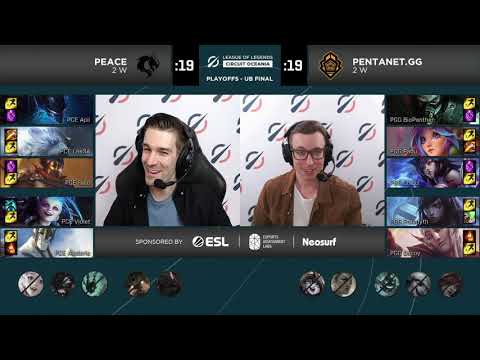Pentanet.gg v Peace - Game Five | Playoffs Day 2 | LCO Split 1 (2021)