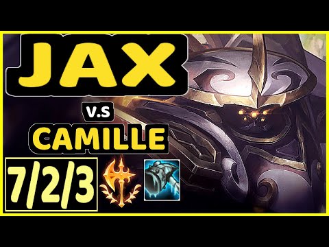 WERLYB (JAX) vs CAMILLE - 7/2/3 KDA TOP GAMEPLAY - EUW Ranked GRANDMASTER