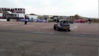 preview picture of video 'Abbie tries to trash the Ford Ka - Attempt number 3!!'
