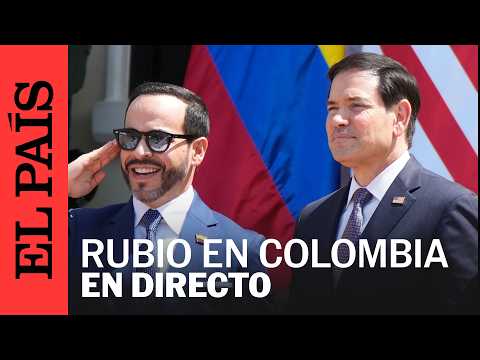 EN VIVO | MARCO RUBIO es recibido por Abelardo DE LA ESPRIELLA en COLOMBIA | EL PAÍS