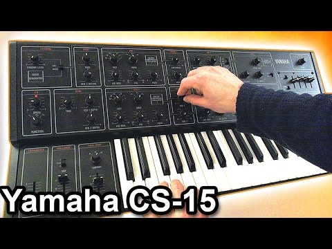 YAMAHA CS-15 - Relaxing Ambient Music 【SYNTH DEMO】