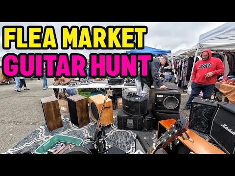How Many Guitars Can You Really Find at a Flea Market?