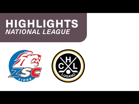 ZSC Lions vs. Lugano 7:4 - Highlights National League
