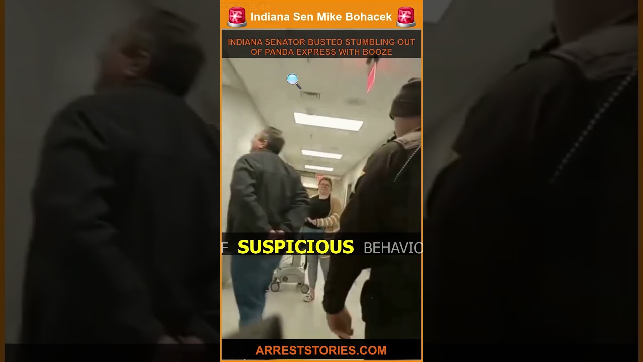 INDIANA SENATOR BUSTED STUMBLING OUT OF PANDA EXPRESS WITH BOOZE