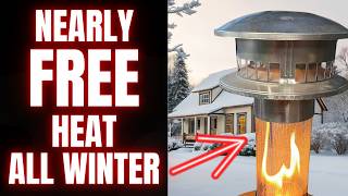 Home Heating That Cost Almost Nothing | EASY DIY