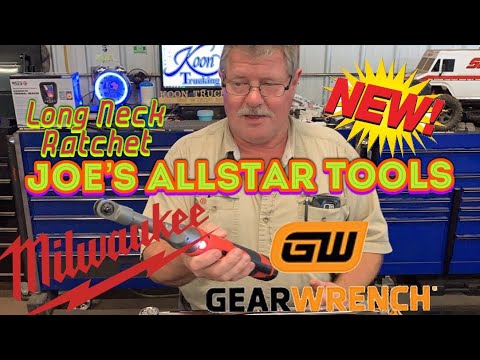 Milwaukee Long Neck Ratchet and Gearwrench Long Wrenches: Joe’s AllStar Tools