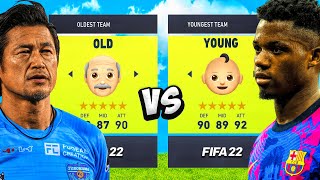 OLDEST vs YOUNGEST in FIFA 22 Mp4 3GP & Mp3