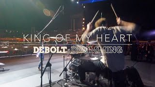 Video thumbnail of "King Of My Heart (Live at The Send Brasil) Drum Cam ⚡️"