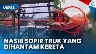 Nasib Sopir seusai Truk Nyangkut dan Dihantam Kereta Bandara di Stasiun Poris: Syok Dengar Sirine
