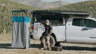 Ultimate Truck Camper Hot Water Setup: Camplux F5 Portable Camp Shower (Overland/RV Gear)