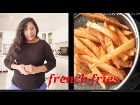 How to make crispy French fry French Fry Recipe/By Malee de silva