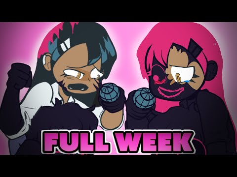 FRIDAY NIGHT FUNKIN' Mod EVIL Boyfriend VS Nagatoro FULL WEEK