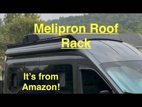 Best Roof Rack for the Money for a Ford Transit! Melipron Roof Rack.