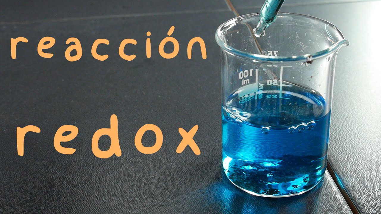 REDOX. Sulfato de Cobre + Zinc. Experimento. Reacción Oxidación-Reducción. Zn + CuSO4
