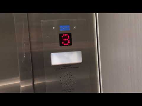 1982 Montgomery G&P (Mod by Kone) Traction S Bldg Elevator at Douglas College in New Westminster BC