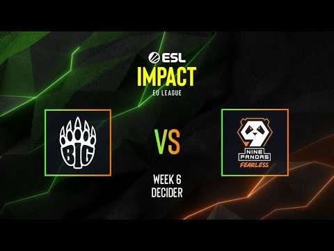 BIG EQUIPA vs. 9 Pandas Fearless - ESL Impact League Season 4 - EU