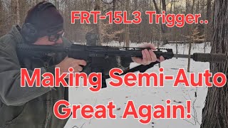 Delta Team Tactical FRT-15L3 AR-15 Forced Reset Trigger! How'd it do