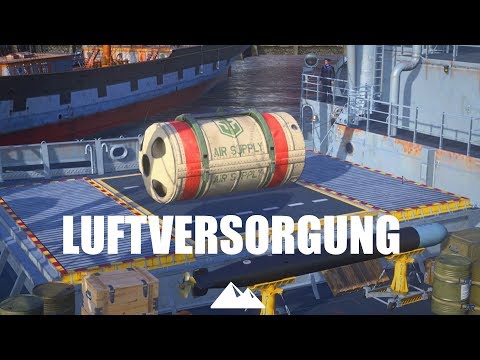 CONTAINER OPENING: Luftversorgung - World of Warships | [Info] [Deutsch] [60fps]