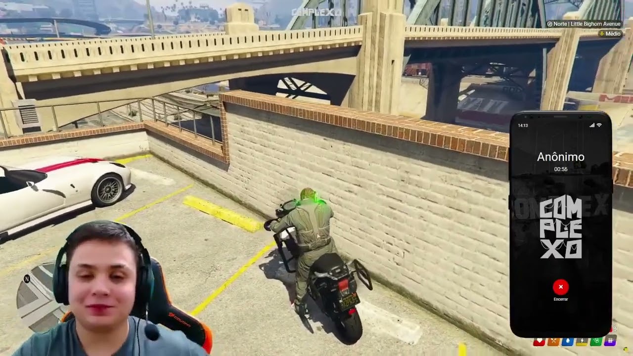 PAULINHO O LOKO ROUBA A MOTO DO RED (Paulinho o Loko ao vivo ) #gtarp #paulinhooloko #red