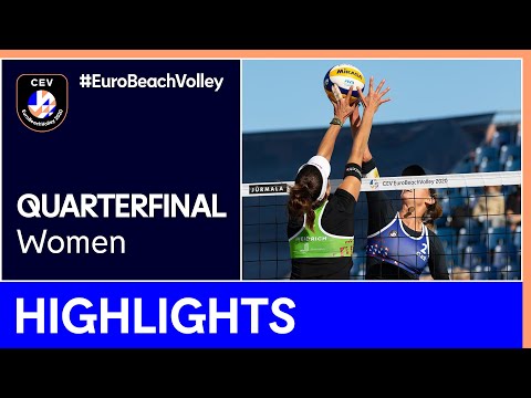 Heidrich/Vergé-Dépré vs Ludwig /Kozuch Quarterfinal Highlights - EuroBeachVolley 2020 Women
