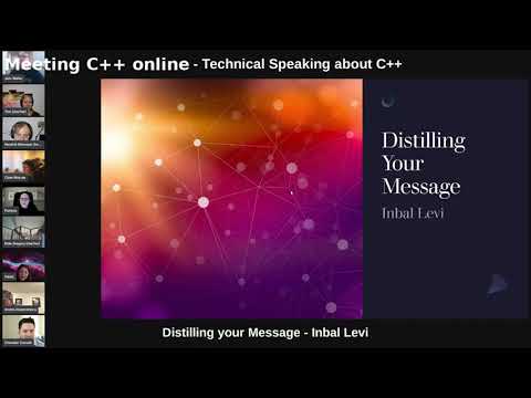 Distilling Your Message - Inbal Levi