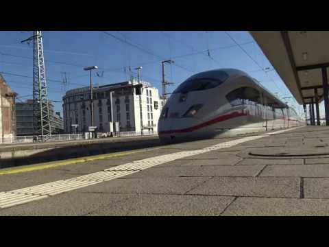 Mitfahrt  ICE 726 von Nürnberg Hbf nach Frankfurt (Main)Hbf 21.03.2019