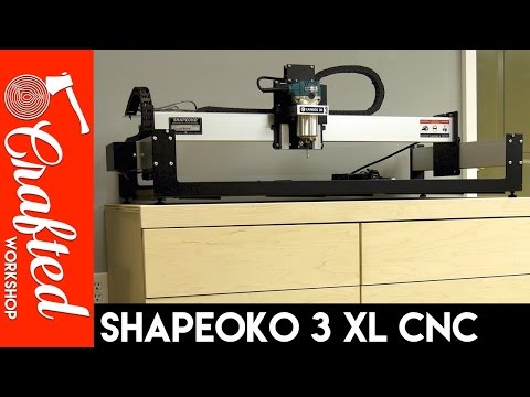 Shapeoko 3 XL Assembly Timelapse & First Test Cut
