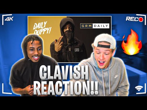 AMERICANS REACT TO CLAVISH - DAILY DUPPY! | GRM DAILY