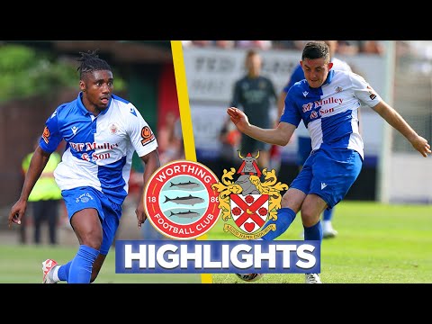 MATCH HIGHLIGHTS | Worthing vs Hornchurch