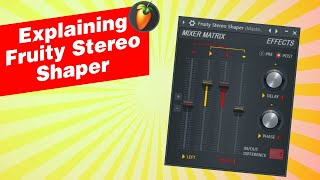 Video thumbnail for Explaining the Fruity Stereo Shaper [FL Studio] by Daily Beats