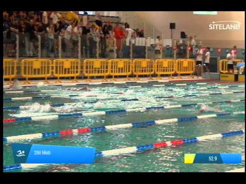 Serie 4 dei 200 Misti  Assoluti Maschi Master - Campionati Regionali Masters 2014 di Veneto e Friul