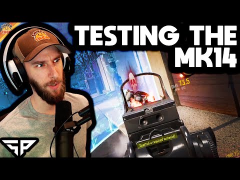 Testing the Mk14 in SUPER PEOPLE ft. HollywoodBob - chocoTaco SP Gameplay