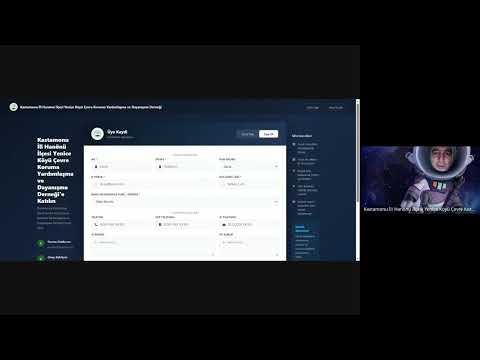 Web sitemize üyelik