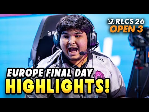 LAST CHANCE FOR THE BOSTON MAJOR!? | RLCS 2026 Playoffs Finals Highlights | Europe Open 3