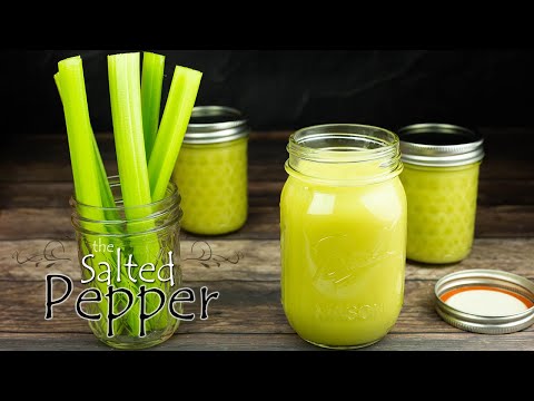 Homemade Condensed "Cream" of Celery Soup ~ Dairy...