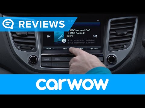 Hyundai Tucson SUV 2018 infotainment and interior review | Mat Watson Reviews