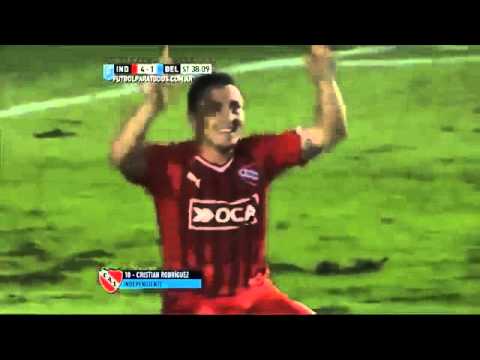 Gol de C. Rodriguez, Independiente 4 - 1 Belgrano - Liguilla Pre Libertadores 2015