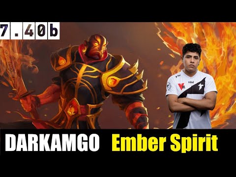 🤯DarkMago [Ember Spirit] MID 7.40b - DOTA 2 HIGHEST MMR MATCH #dota2   #dota2gameplay   #dotaperuano