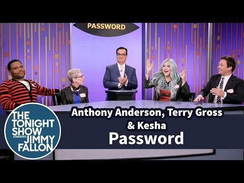 Password with Anthony Anderson, Terry Gross and Kesha