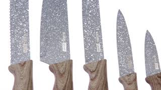803-087 Набор ножей кухонных SATOSHI Алмаз, 6 предметов, в магнитной коробке - 1