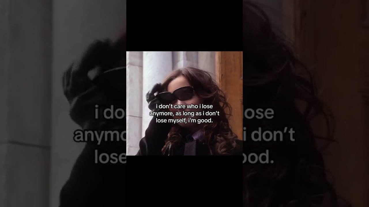 don’t lose yourself